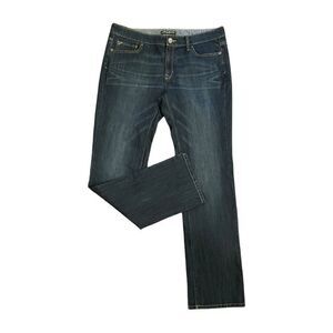 Eddie Bauer Dark Wash Straight leg Jean size 12/31 NWOT